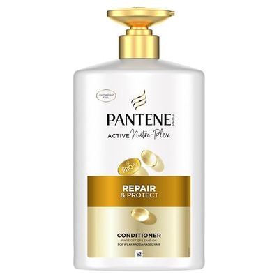 Pantene Pro-V Repair & Protect Après-Shampoing 1000ml Pompe pour Cheveux Fragiles, Secs et Abîmés. Après-Shampoing Quotidien Léger, Sans Fini Gras. Complexe de Pro-Vitamine B5 et Nutriments