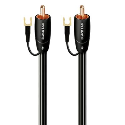 AudioQuest Black Lab - Cavo audio RCA da 16 m, colore: nero