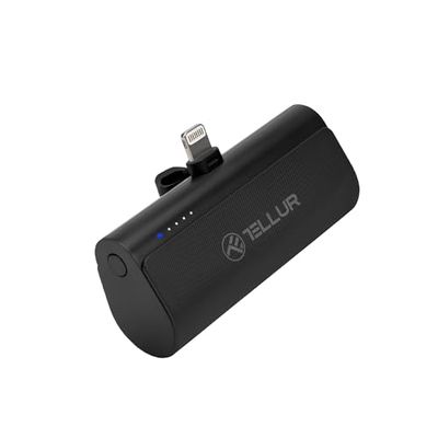 Tellur PD203 Powerbank 5000 mAh, QC3.0 18W + PD20 W, Lightning, zwart