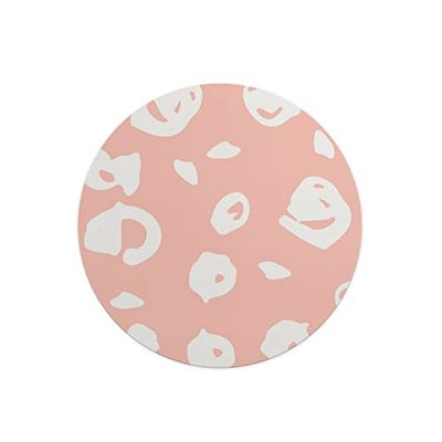 Questo Casa, Round Digital Printed Mouse Pad, Non-Slip Base, for Office and Home, Diameter:22cm