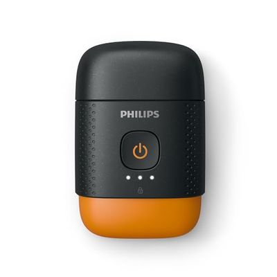Philips Shaver Serie 500 - rasoio elettrico compatto, sistema Lift & Cut, lame SteelPrecision, testine flessibili 3D, rasatura Wet & Dry, custodia e blocco da viaggio, copritestina magnetico, S595/05