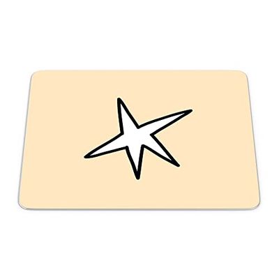 Bonamaison, Rectangle Pop Art Digital Printed Mouse Pad, Non-Slip Base, for Office and Home, Size: 22 x 18 cm