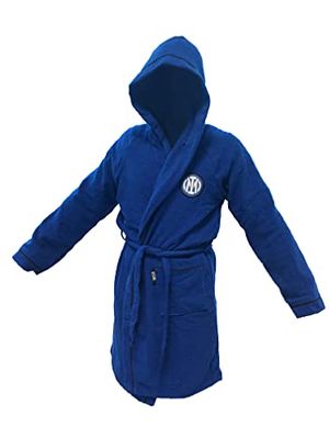 Inter Hermet Accappatoio Microspugna badjas van microbadstof, blauw, 48 cm