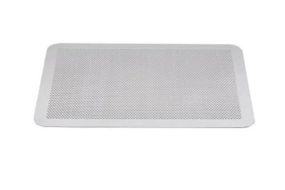 Mali'S 43034 – Piastra per pasticceria perforata, piastra in alluminio, senza bordi grigio, 40 x 30 cm, spessore 1,5 mm