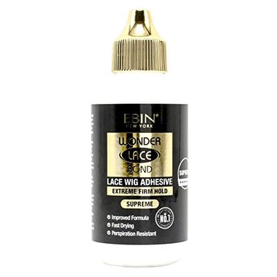 EBIN NEW YORK Wonder Lace Bond Extreme Firm Hold 3.04oz - Supreme, No Residue, Improved Formula