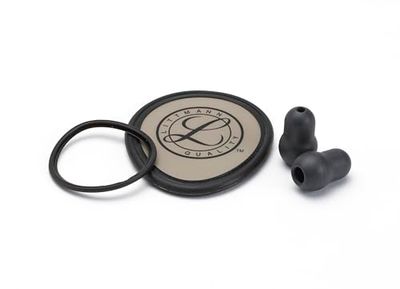 Littmann 3M Lightweight II S.E. 40020, Kit de piezas repuesto para fonendoscopios, color Negro