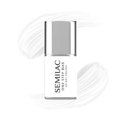 Semilac One Step 3 w 1 lakier do paznokci UV S251 Coconut Cream 7 ml