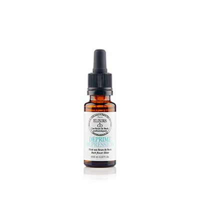 Elixirs & Co Elixir uit Bachbloesem, gebruiksklaar, Deprime, Bachbloesem, welzijn, biologisch, 100% natuurlijk, geproduceerd in Frankrijk, 20 ml