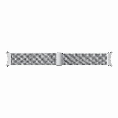 Samsung Milanese - Correa de Reloj Inteligente de Acero Inoxidable para Galaxy Watch4, Watch5, Watch6 44 mm, Plata