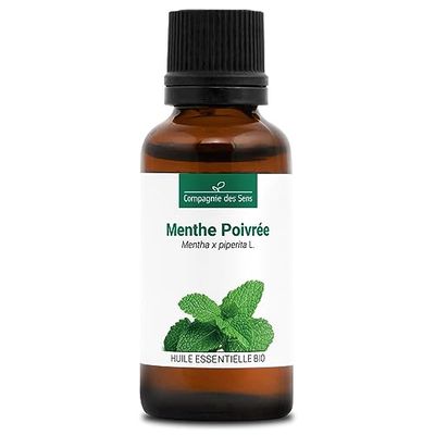 MENTA PIPERITA (Mentha piperita) BIO - 30mL - Olio Essenziale di Qualità Premium - 100% Puro, Naturale, Garantito ChromaCert® - Chemiotipizzato & Integrale