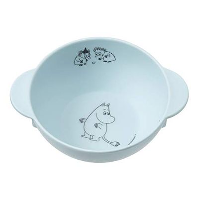 Petit Jour Paris – skål med handtag mumin blå – för en hälsosam frukost!