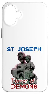 St. Joseph: Terror of Demons Case for iPhone 16 Plus