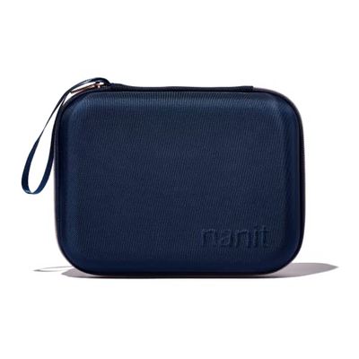 Nanit Reisetui - Beschermende harde schaal draagtas voor Nanit Pro babyfoon en reisaccessoire met meerdere standen, blauw