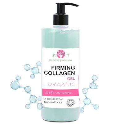 B.O.T Cosmetic & Wellness - Bio-Active Marine Collagen Gel Premium | Wrinkle Reduction | Elastin & Collagen Booster | Professional Firming Treatment | Intense Hydration 6X, 200ml