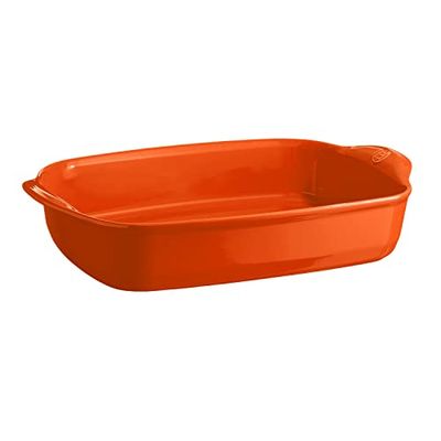 EH769654 Emile Henry - Pirofila rettangolare 42,5 x 28 cm, colore: Toscana