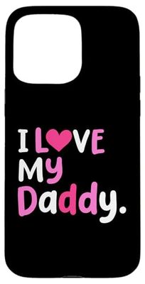 J'aime mon papa Le meilleur papa de tous les temps Fête des Pères Cool Kids Coque pour iPhone 15 Pro Max
