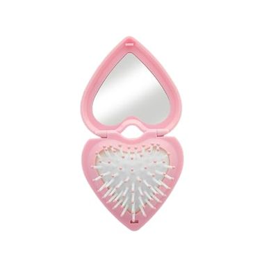 Barbie - Bag brush with integrated mirror - Take with you everywhere - Official Mattel Product