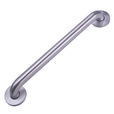 Amazon Basics Bathroom Handrail Grab Bar, 0.46 m Length, 0.03 m Diameter, Stainless Steel