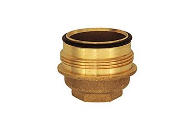 RIEGLER 101397-100/262 - Taza de latón para regulador de presión para agua potable, R 1 y R 1 1/4, 1 pieza