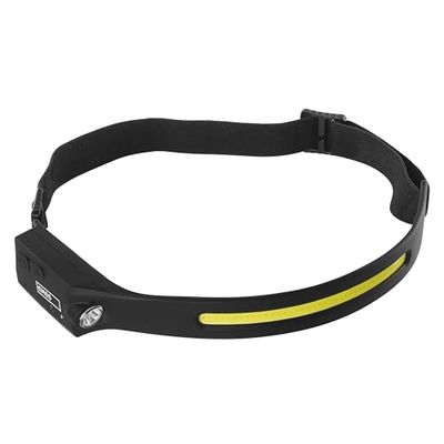 EMOS - oplaadbare hoofdlamp met bewegingssensor - rood licht - helderheid 380lm, lichtbereik 30m - 4 lichtmodi - brandduur 12 uur - weerbestendig, schokbestendig - verstelbare band - voor buiten