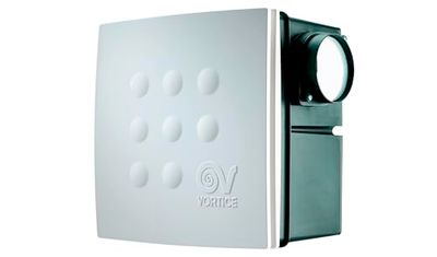 Vortice 12017 Micro 100 T Purificador de ar, 27 W, 240 V, cor branca, ø 258 mm, tubos de diâmetro 92,5 mm chassis