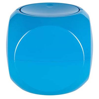 Spirella Poubelle à Bascule PP Dice 1L Bleu