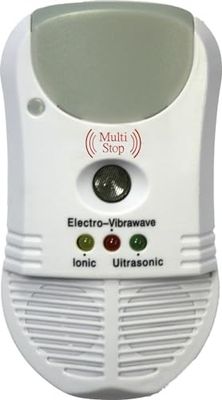 BSI - Répulsif Ultrasons Electromagnétique et Ionisant contre Insectes et Rongeurs - Couvre une Surface Intérieure de 400m2 - Efficace sur les Moustiques Tigres, Blanc