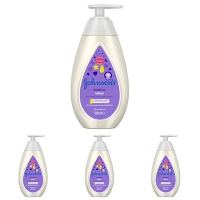 Johnson's Baby Bedtime Lotion, 300ml (Pack of 4)