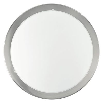 Eglo Planet, candeeiro de teto ou parede, aço, E27, 60 W, níquel mate