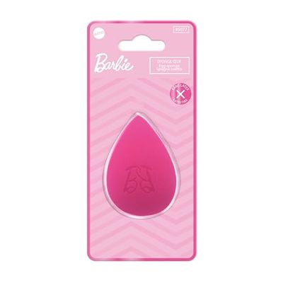 Barbie - Egg Sponge - Complexion Makeup - Latex Free - Soft - Pink - Official Mattel Product