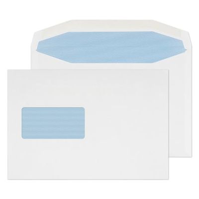 Blake Everyday | sobres C5+ (16.2 x 23.8cm) con ventana | 500 unidades | 90g/m² | sobres engomados | certificación PEFC y sostenible | sobres blancos | pack múltiple | papelería | modelo 4708