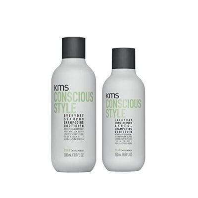 KMS CONSSCIOUS STYLE Everyday Shampoo 300ml & CONSCIOUS STYLE Everyday Conditioner 250 ml