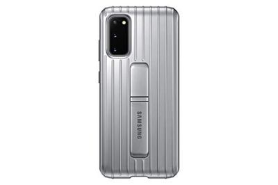 Samsung Original Galaxy S20 | S20 5G Protective Standing Cover/Mobile Phone Case - Silver - 6.2 inches