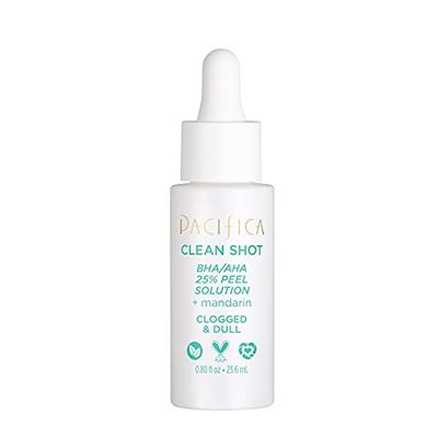 Pacifica Clean Shot Bha-Aha Solution Peel à 25% pour Traitement Unisexe de 0.8 oz