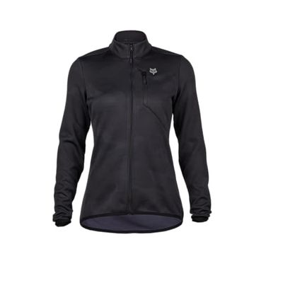 Fox Racing W Ranger Midlayer Fz, Windbreaker, Women's, BLACK, L