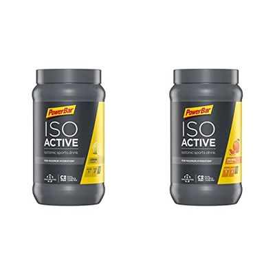 Powerbar Isoactive (600g) Lemon & Powerbar Isoactive (600g) Orange