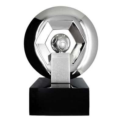 Am Ball Com Ff-lfp-tr-l1-m70-p, Trofeo Unisex-Adulto, Argento, 7 cm