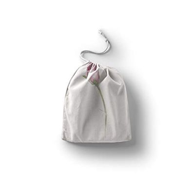 Bonamaison Printed Cotton Produce Bag with Drawstring, Reusable Grocery Bag, Biodegradable Eco-Friendly Bags, Travel Pouch, Sachet Bags, Shopping Bag, Eco Friendly, Foldable, Size: 20x30 cm