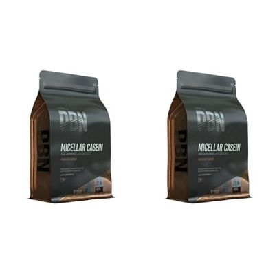 PBN - Premium Body Nutrition Micellar Casein Chocolate 1kg Pouch (Pack of 2)
