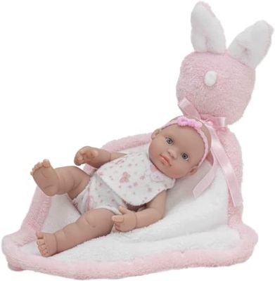 Rosa Toys Bebe 20 Cm con Mantita Y Saquito