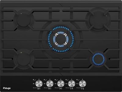 Kluge KPG7020BG, Gas hob, Black