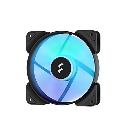 Fractal Design Aspect 12 RGB 120 mm PWM Wide 500-2000 RPM Range Black Frame 3-Pack Computer Fan FD-F-AS1-1207