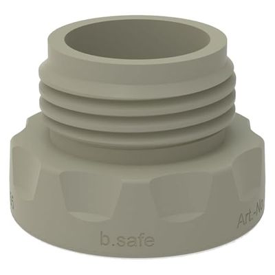 Bohlender b.safe - Adattatore PP per tappi GL45 (m), G1 1/2" (f)