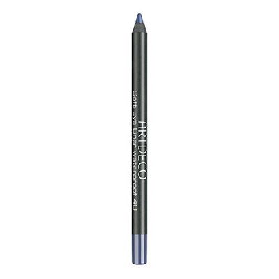 Art Deco Soft Eye Liner Waterproof 40, Mercury Blue, Confezione da pezzi (2 X 1.2 G)