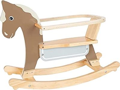 Small Foot Vehículo Todoterreno para niños, Fabricado en Madera FSC 100% certificada, a Partir de 18 Meses, Art. 12288 Horse Toy, Multicolor (12291)
