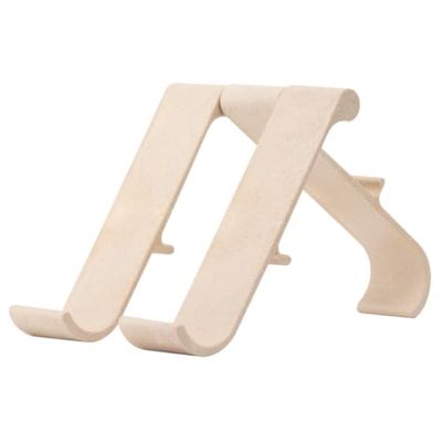 R-Go Tools R-Go Treepod Bio-based Soporte para ordenador portátil y tableta, blanco - Soporte para equipo multimedia (blanco, Carro para administración de tabletas, Blanco, Madera, Notebook / Tablet, 5 kg, 25,4 cm (10"))