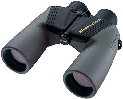 Nikon WP Marine Binocolo 10x50 CF, Impermeabile, Antiappannamento, Forma Ergonomica, Nero