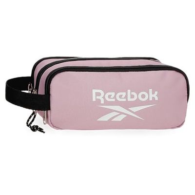 Reebok Boston pennenetui, drievoudig, roze, 22 x 10 x 9 cm, polyester, van Joumma Bags, Roze, 9x10x22 cms, Drievoudig etui