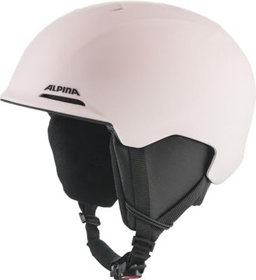 ALPINA Brix Jr Casque de Ski Jeunesse Unisexe, Rose Clair Mat, 48-52