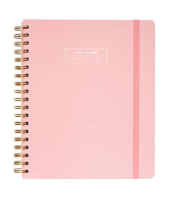 Erik® - Agenda Settimanale 2020, 17 mesi, 21x25 cm, perfetta per scuola o lavoro - La vie en Rose